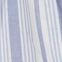 Girls Striped Smocked Tiered Dress