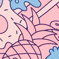 Little Girls Stitch and Angel Graphic Tee Biker Shorts