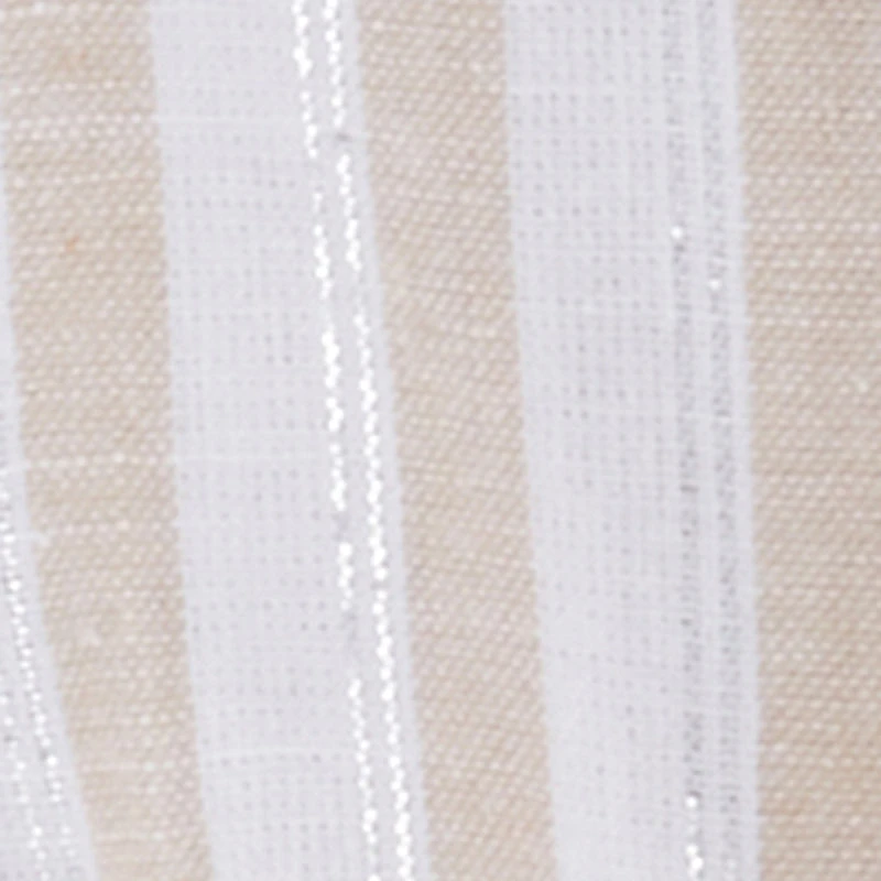 Little Girls Lurex Striped Cargo Pocket Romper