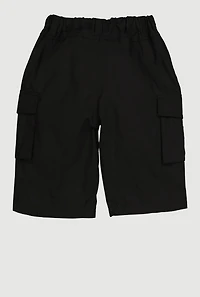 Girls Cargo Bermuda Shorts,