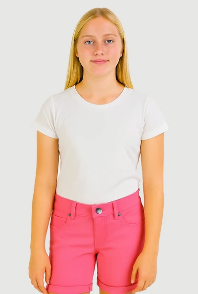 Girls Hyperstretch Bermuda Shorts