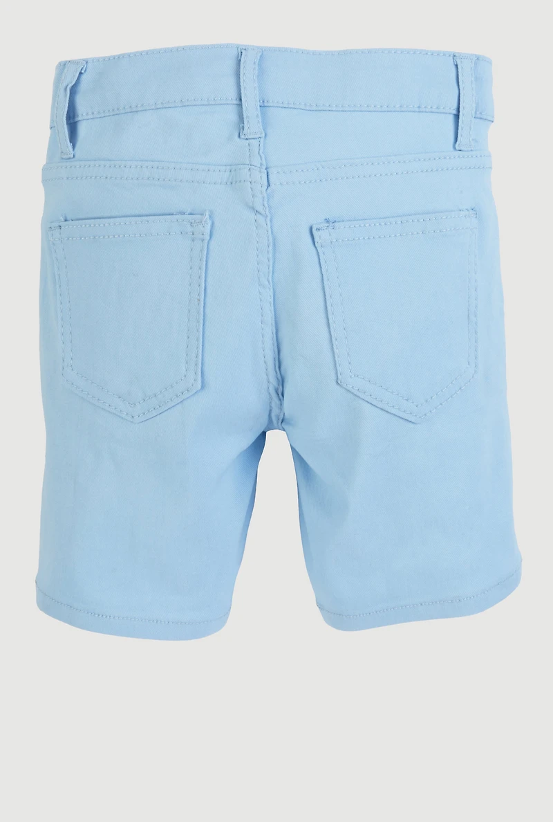 Girls Hyperstretch Rhinestone Bermuda Shorts