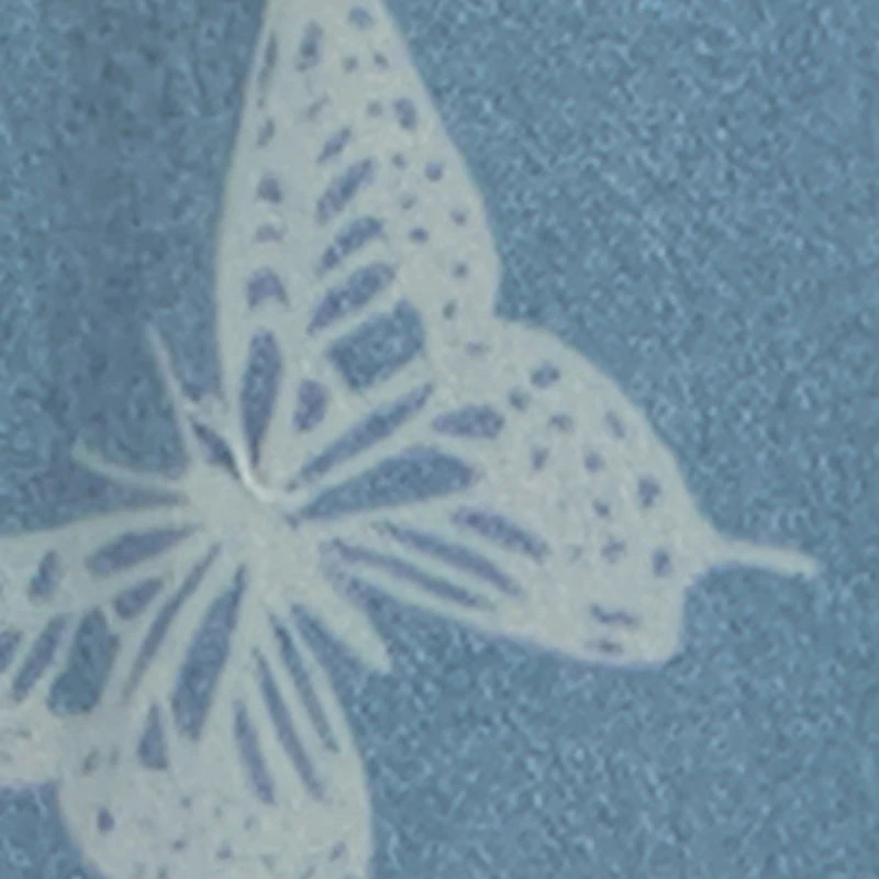 Girls Butterfly Belted Cargo Denim Shorts