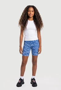Girls Assorted Seamless Biker Shorts 3 Pack