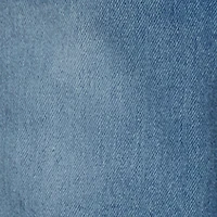 Girls Assorted Chenille Patch Graphic Straight Leg Jeans