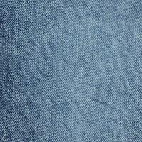 Girls Denim 89 Graphic Bow Varsity Stripe Side Skort