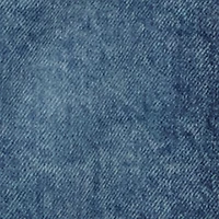 Girls Satin Lace Up Detail Belted Denim Skirt