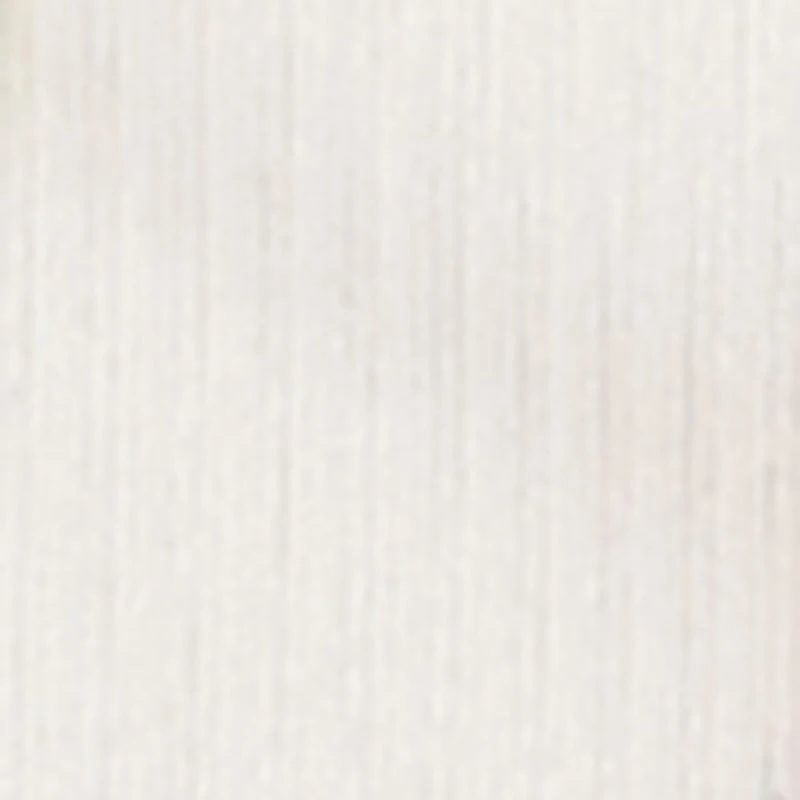 Little Girls Ribbed Knit Ruched Tee with Bear Necklace