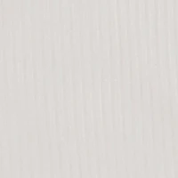 Little Girls Ribbed Knit Long Sleeve Side Ruched Top