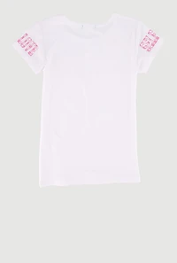 Little Girls Self Love Social Club Graphic Tee