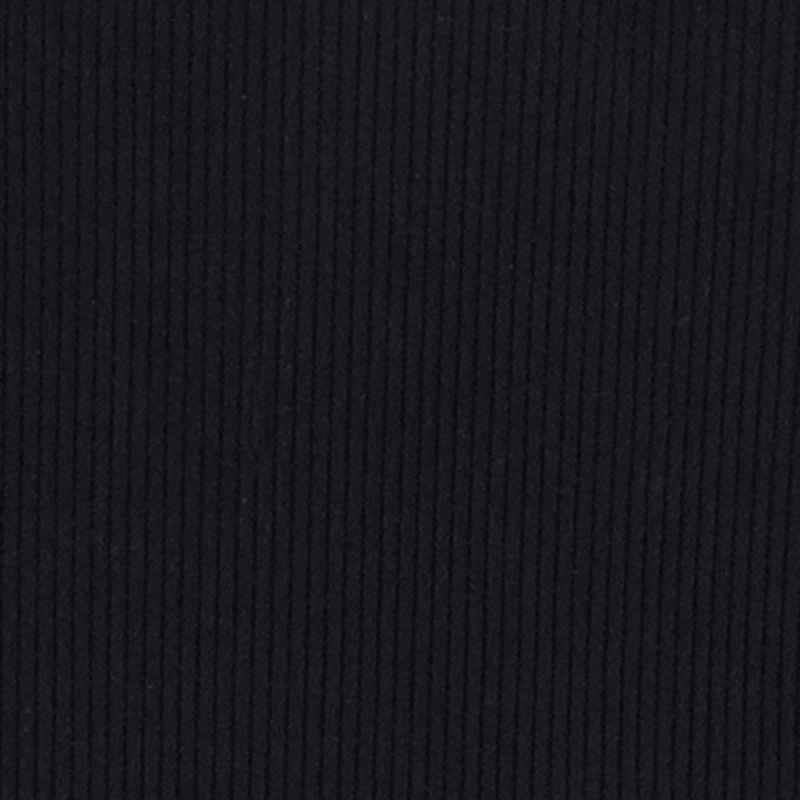 Girls Rib Knit Charm Detail Keyhole Neckline Tee