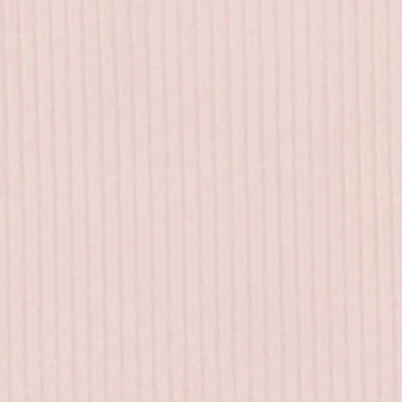 Girls Ribbed Knit Side Ruched Tee with Charm Necklace