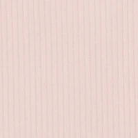 Girls Ribbed Knit Side Ruched Tee with Charm Necklace