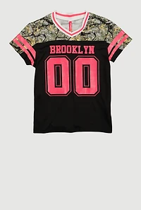 Girls Hunter Camo Brooklyn 00 Graphic Mesh Jersey