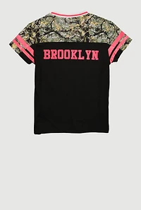 Girls Hunter Camo Brooklyn 00 Graphic Mesh Jersey