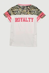 Girls Hunter Camo Royalty 00 Graphic Mesh Jersey
