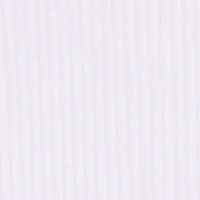 Girls Rhinestone Bow Keyhole Detail Ribbed Knit Tee