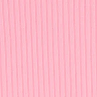 Girls Rhinestone Butterfly Keyhole Detail Ribbed Knit Tee