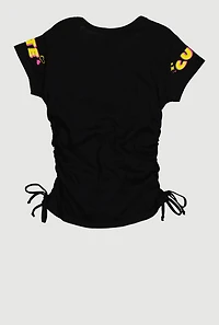 Girls Too Cute To Care Graphic Tee