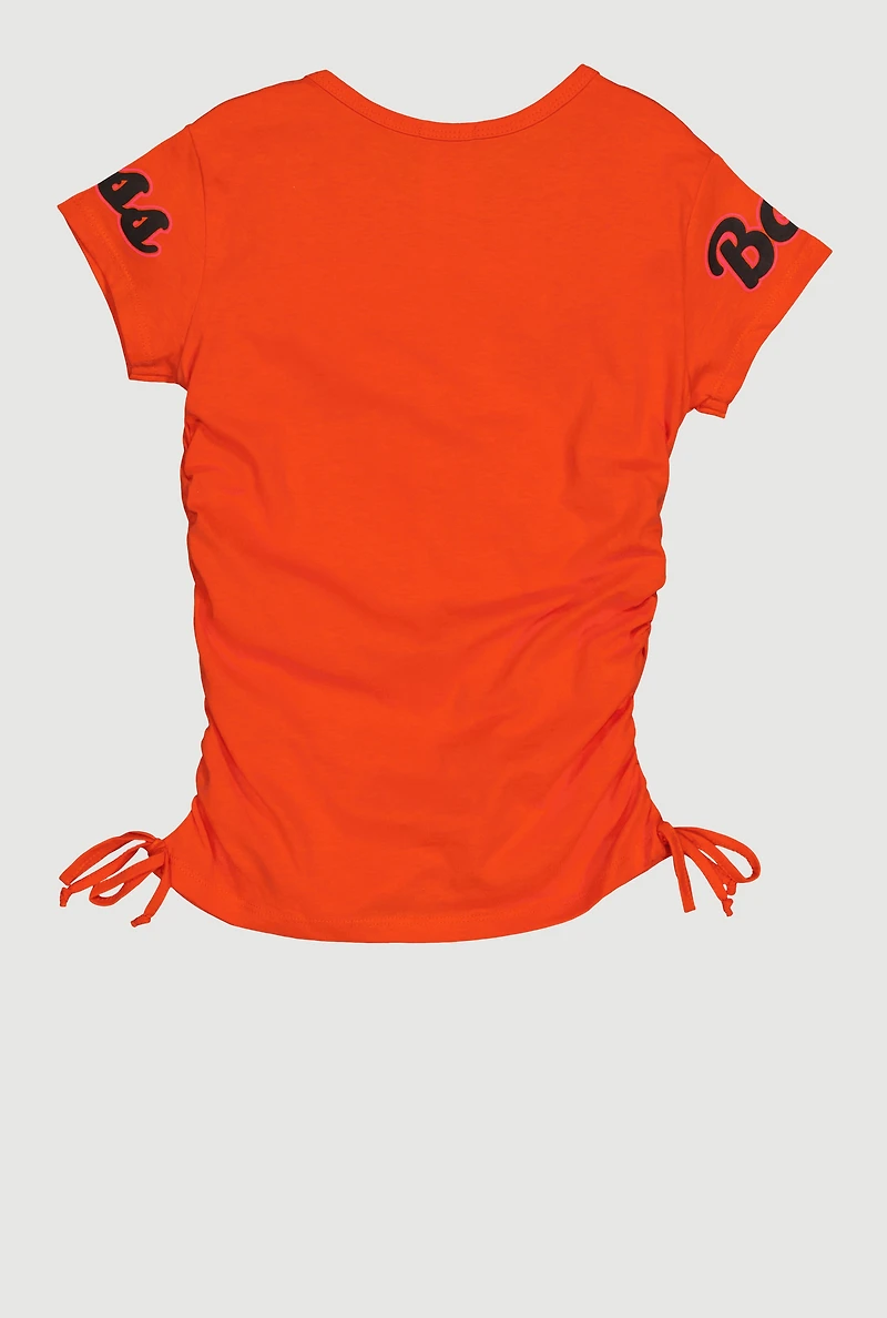 Girls Be Your Own Boss Ruched T-Shirt