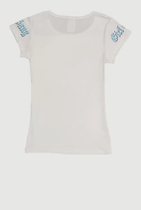 Girls Los Angeles Girl Gang Rose Graphic Tee