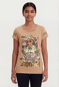 Girls Girl Squad Graphic Short Sleeve Tee