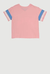 Girls Dream D Graphic Varsity Tee