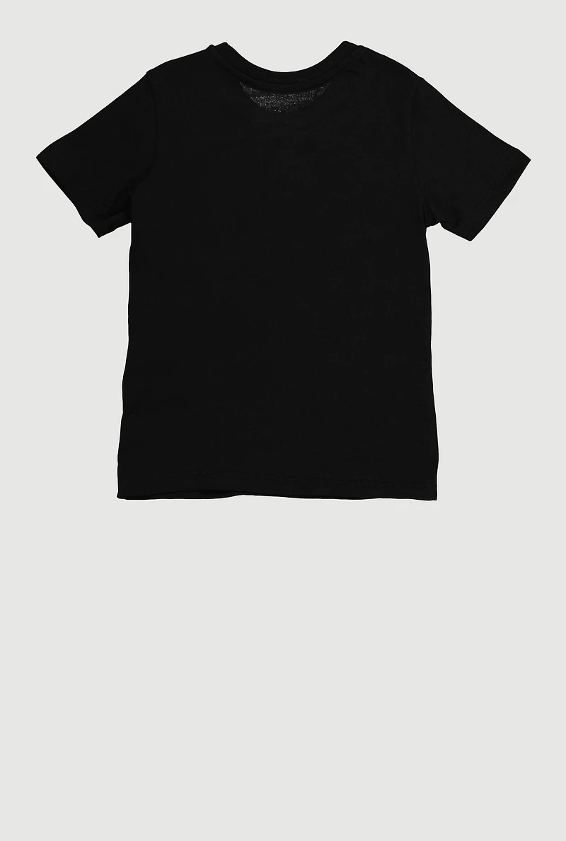 Little Boys Shadow Versus Sonic Graphic Tee