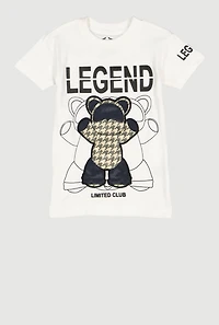 Little Boys Legend Limited Club Tee, White, Size 6