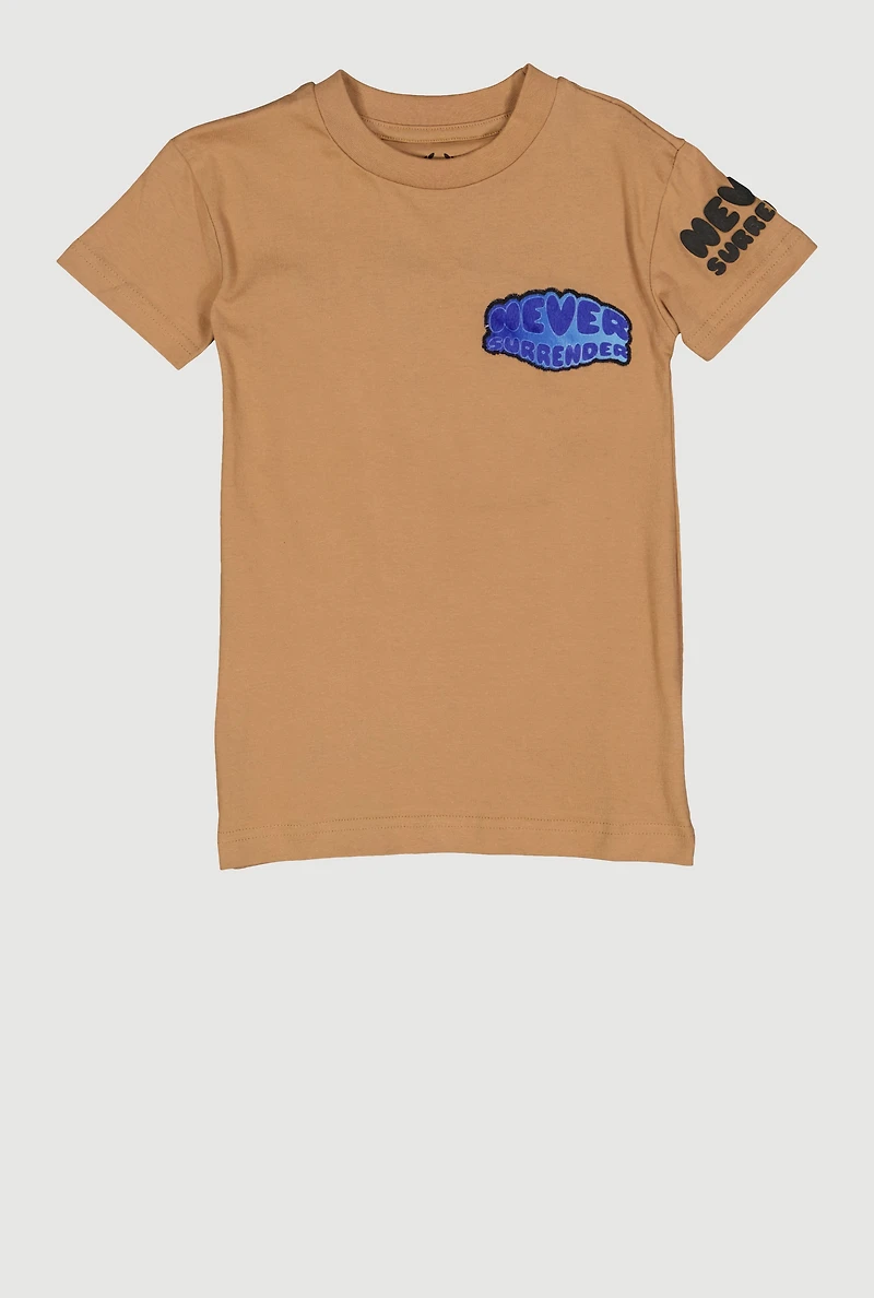 Little Boys Never Surrender Graphic Tee