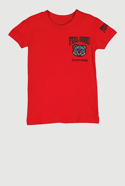 Little Boys Feel Good Graphic Tee