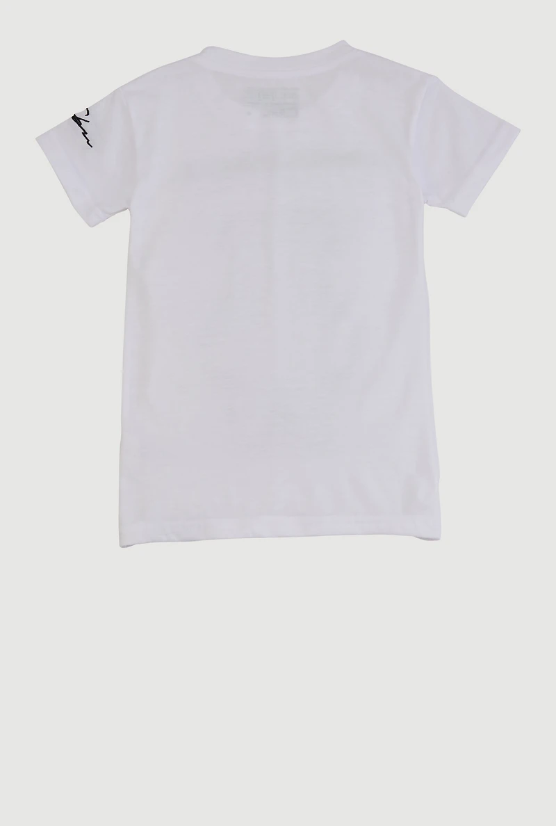 Little Boys City Bear Graphic Tee