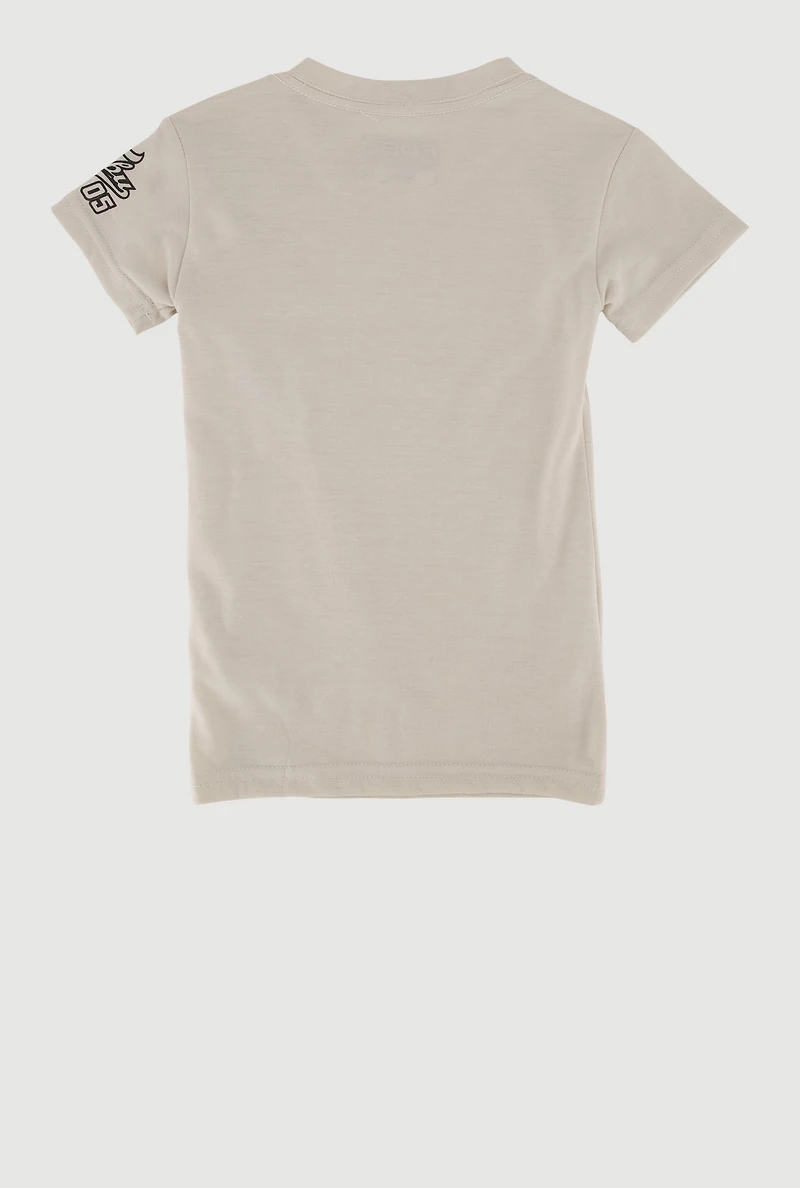 Little Boys 05 Original Bear Graphic Crew Neck Tee