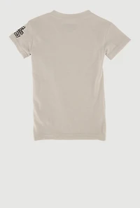 Little Boys 05 Original Bear Graphic Crew Neck Tee