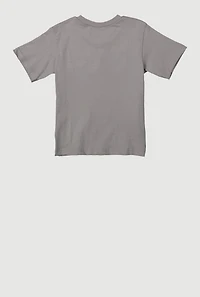 Little Boys Brooklyn Street Culture Graphic Tee, Grey, Size 5-6