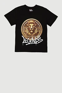 Little Boys Respect Legends Graphic Tee