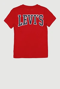 Little Boys Levis LS Graphic Tee