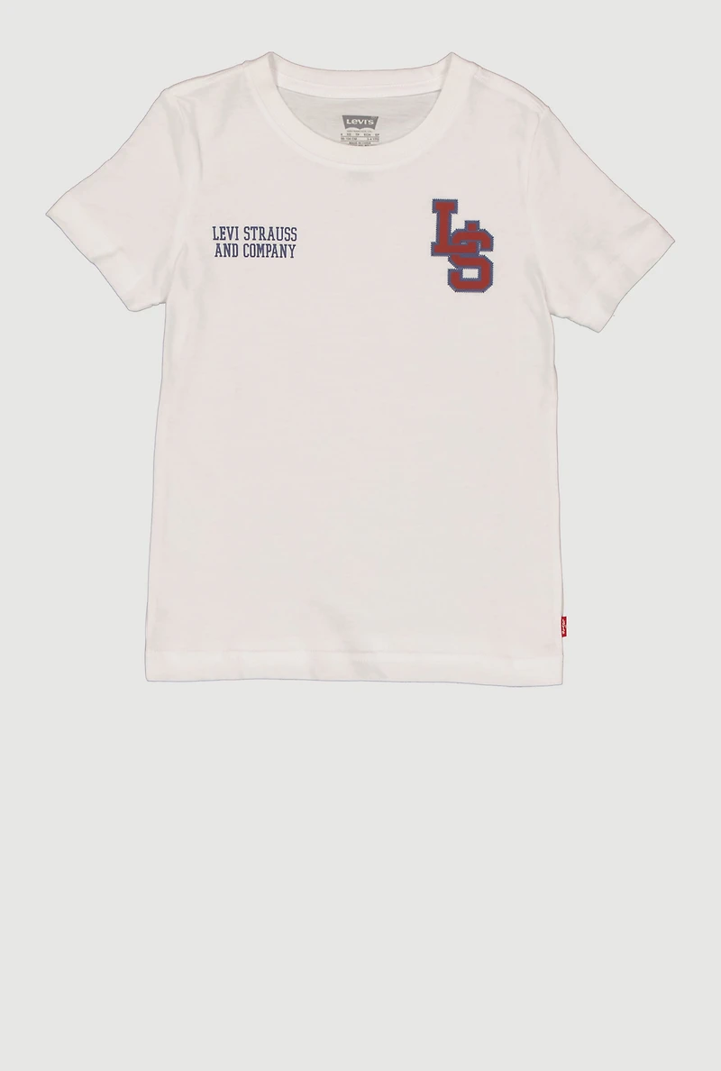Little Boys Levi Strauss and Company Logo Graphic T-Shirt