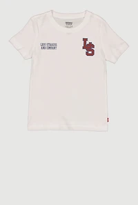 Little Boys Levi Strauss and Company Logo Graphic T-Shirt