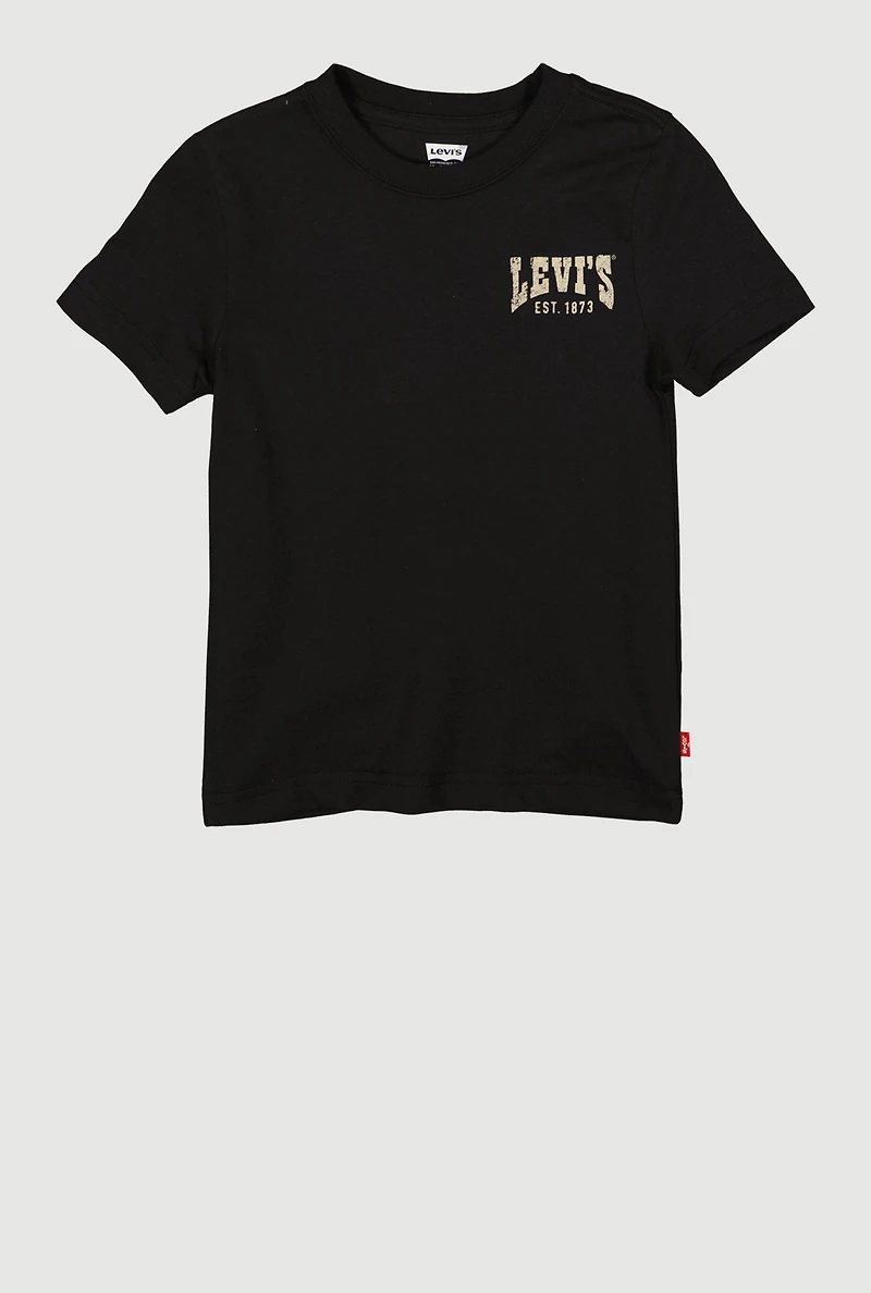 Little Boys Levis Est 1873 Graphic Tee