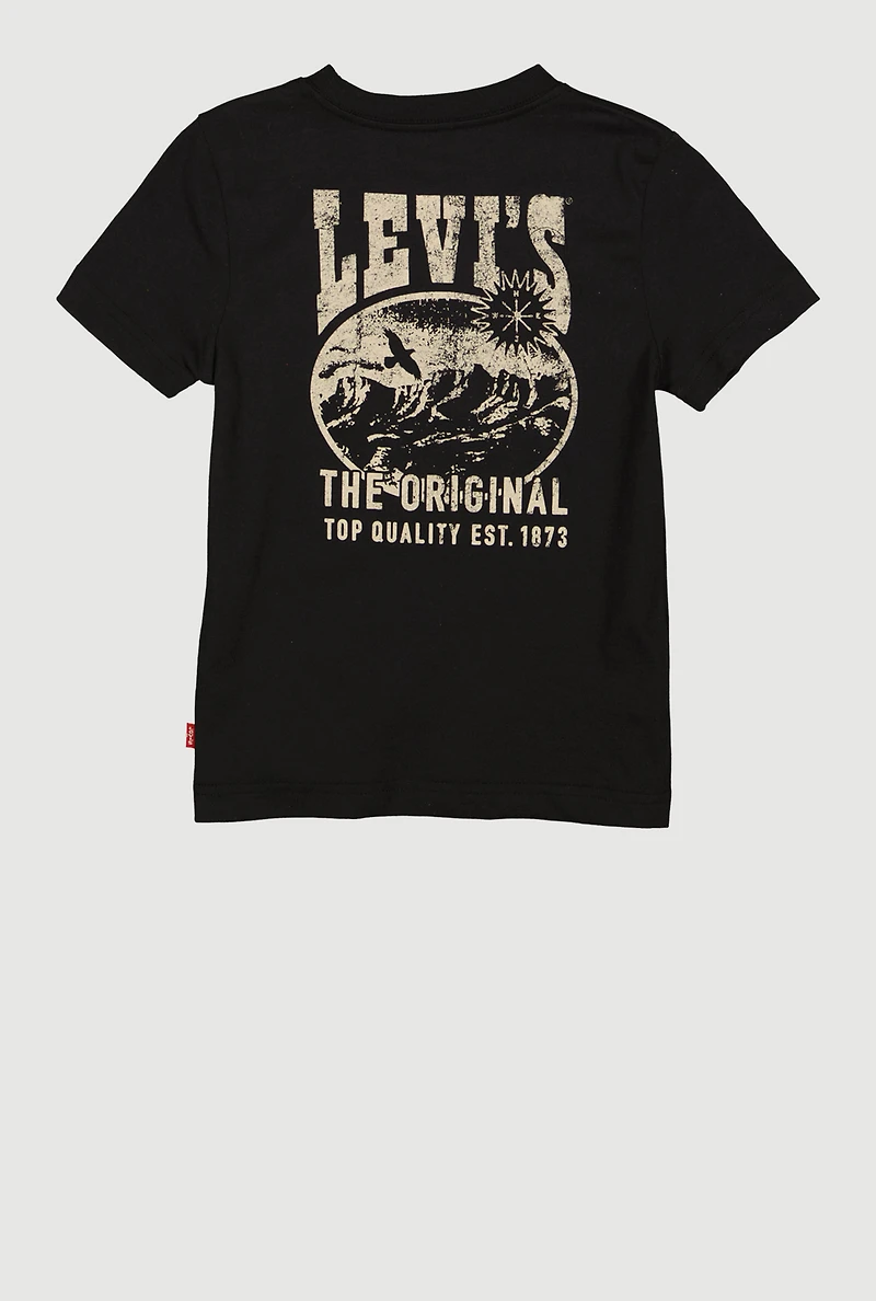 Little Boys Levis Est 1873 Graphic Tee