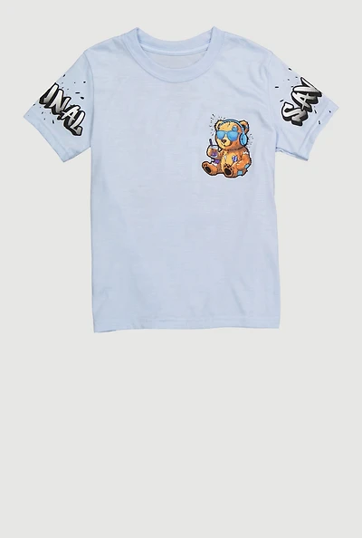 Little Boys Cant Stop My Drip Graphic Tee
