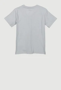 Little Boys Flex On The Haters Graphic Tee, Grey, Size 6