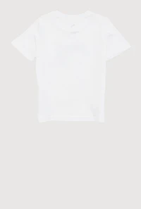 Little Boys Puma Graphic Print Tee, White, Size 6