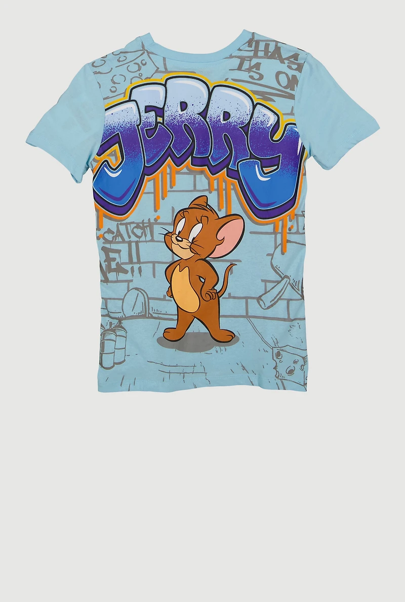Boys Tom and Jerry Graphic T-Shirt