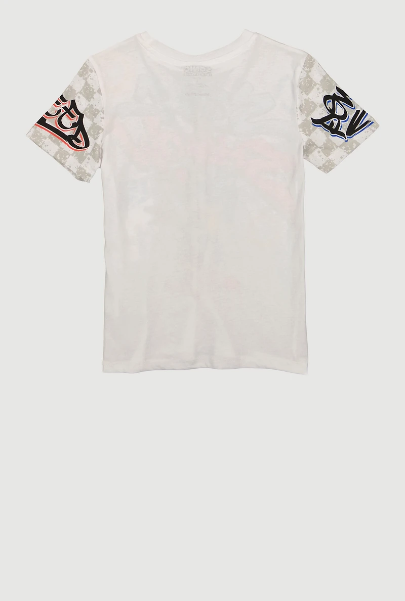Boys Sonic vs Shadow Graphic T-Shirt