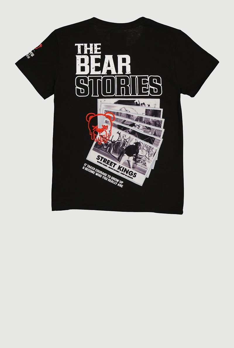 Boys Street King The Bear Stories T-Shirt