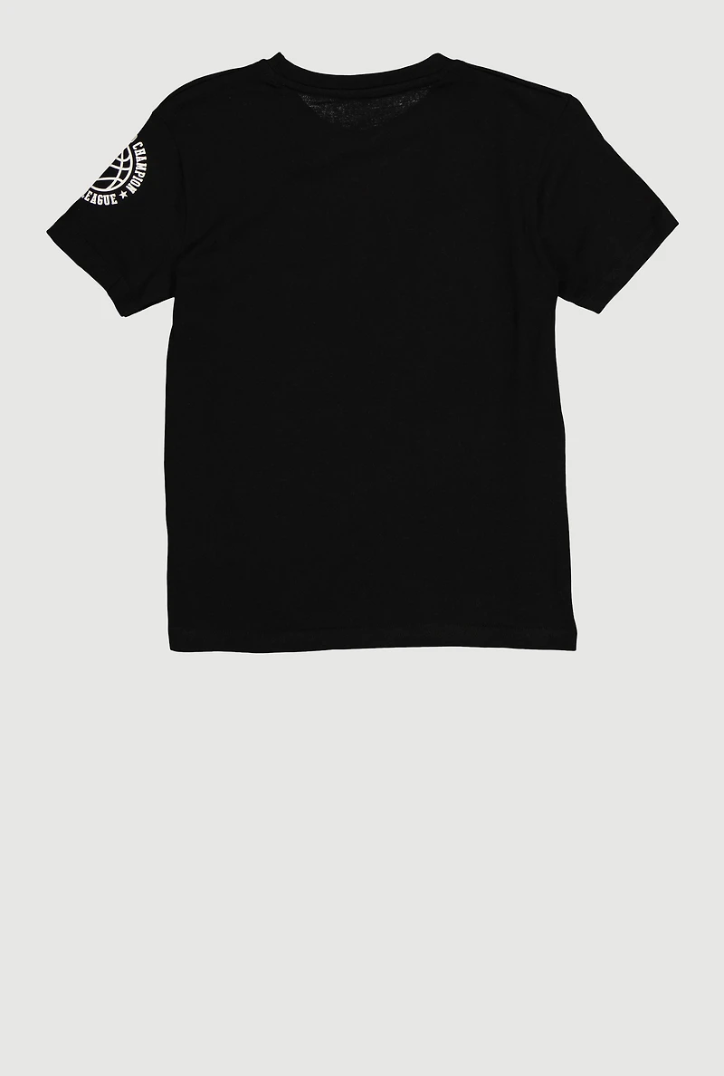 Boys Level Up Teddy Graphic Tee