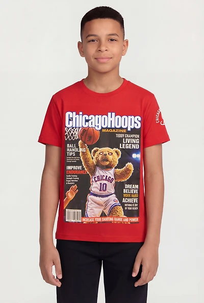 Boys Chicago Hoops Graphic Tee