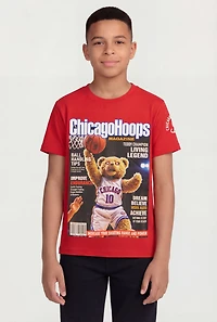 Boys Chicago Hoops Graphic Tee